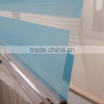 Double Layer Zebra Blinds Lace Pleated Window Blinds photo-4