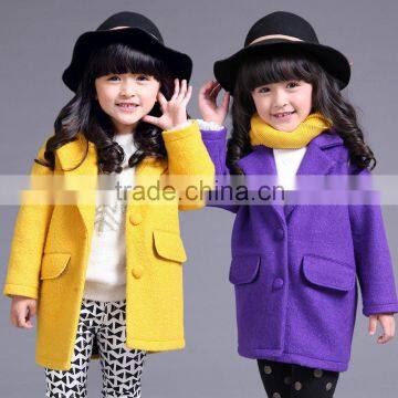 Baby Girls Warm Wool Cotton Jacket Trench Winter Coat Outwear OEM ODM Type Factory Manufacturer Guangzhou