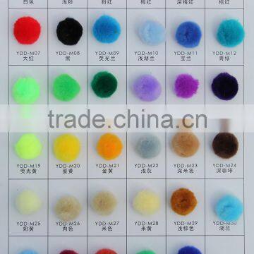 Beautiful Yellow Pom Pom With High Quality Low Price for Christmas Decorations photo-4
