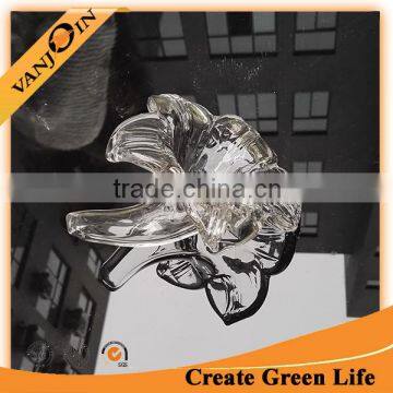 Hot Sale Clear Glass Flower For Decoration