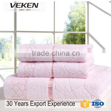 veken products more than 10 experience super soft pink towel set