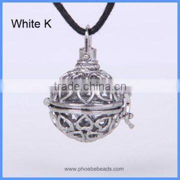 Angel Musical Sound Bell Bead Call Hollow Chime Box Maternity Gift For Baby Harmony Pregnancy Necklace Pendant BAC-M013