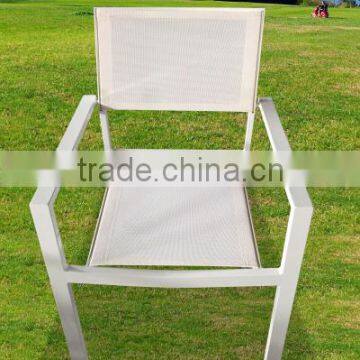 high quality aluminum teslin mesh chair outdoor furniture