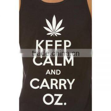 China Manufacturers Wholesale Tank Tops Screen Printed photo-3