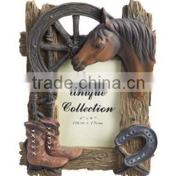 Resin Horse Photo Frame