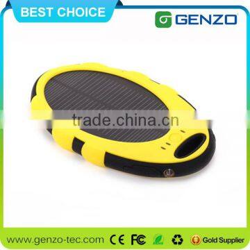 Best Selling !!! China Manufcturer Portable 5000mah Solar Power Bank for Mobile Phone photo-4