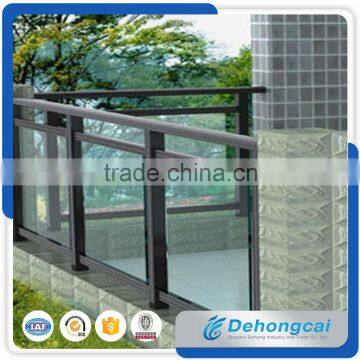 Decorative Glass Regular High Quality Aluminium Wrought Iron Fence