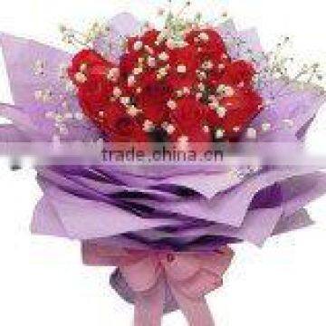 flower wrapping non woven material