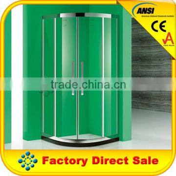 2015 newest and stylish 8mm round corner shower enclosure