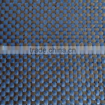 Blue Twill Carbon Aramid Hybrid Fabrics