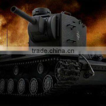 Pz.754(r) German Captured Grey Airsoft BB VS RC 1/24 Battle Tank