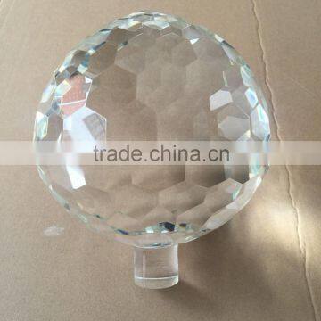 30mm faceted K9 crystal balls for chandelier