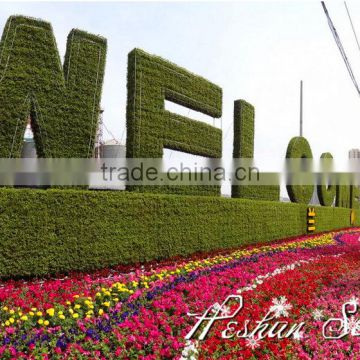 garden decoration new products artificial grass statues fake topiary plant from China supplier