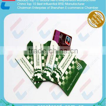 Custom Blocking RFID Credit Card Sleeve for Credit Card/ATM Card photo-2