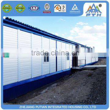 Easy build affordable steel security door china prefabricated house