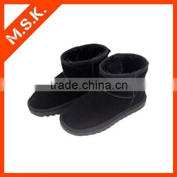 Simple TPR Outsole Warm Ankle Snow Boot For Lady