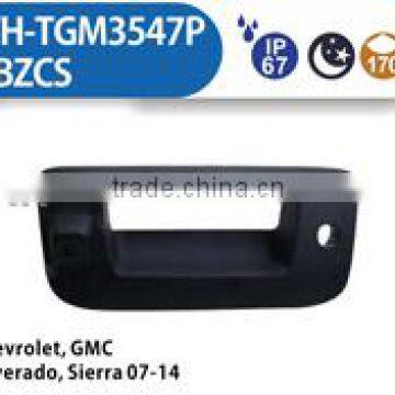 TH-TGM3547P-BZCS Tailgate Handle PC7070K Reversing Camera for Chevrolet, GMC