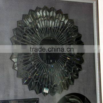 flower shaped decorative mirrors