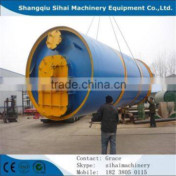 Sihai waste paper pulp to oil refining plant