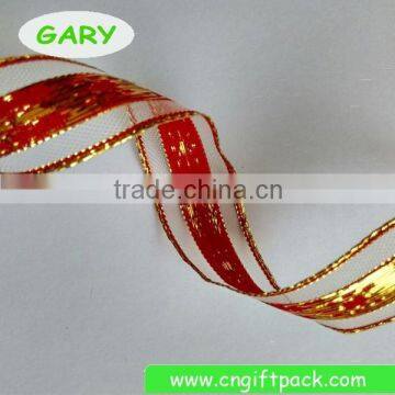 1" Wire Edge Merry Christmas Ribbon Decorating Christmas Wired Ribbon photo-3