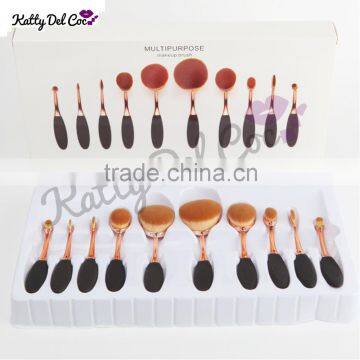 10pcs oval rose gold toothbrush cosmetics makeup brush set wholesale                        
                                                Quality Choice
                                                                    Supplier's Choice