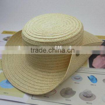 Factory in Zhejiang China High quality cowboy straw hat bulk straw cowboy hats