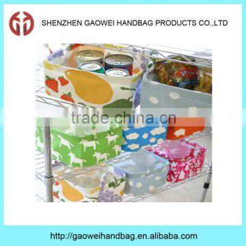 Home/Office Storage Box;Storage Box Flowers Pattern;COTTON 100% Material Storage Box