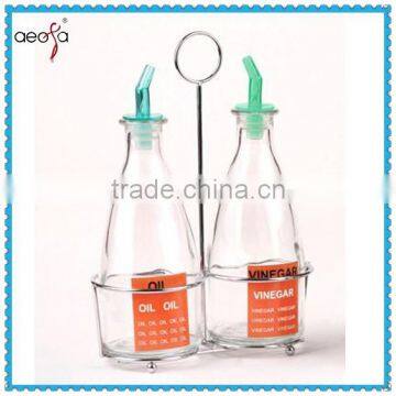 glass oil and vinegar decorative bottles vinegar glass bottle