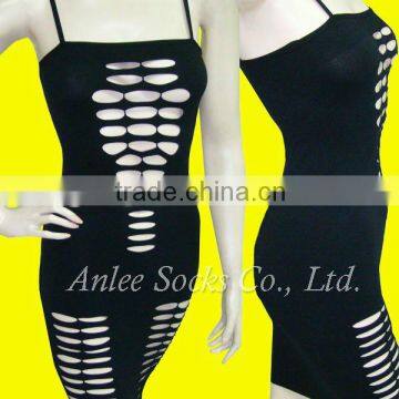 NET-5001 Seamless Slim Lady Sexy Lingerie Dress ladies inner dress