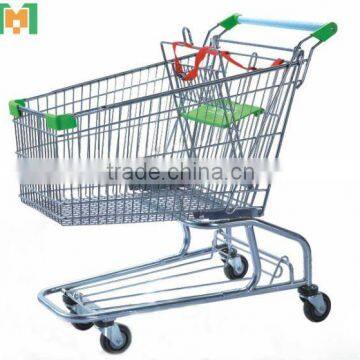 With baby seat Grocery shopping cart