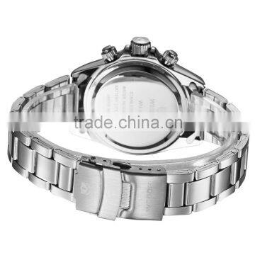 Male Smart Brand Watch Water Resistant Wristwatch Full Stainless Steel Watches Quartz Movement Diver Watch Case photo-6