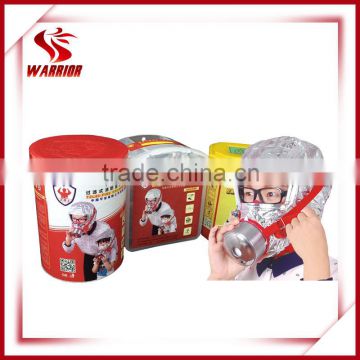 CE approved Fire escape mask/fire fighting smoke hood/fire safety reapirator