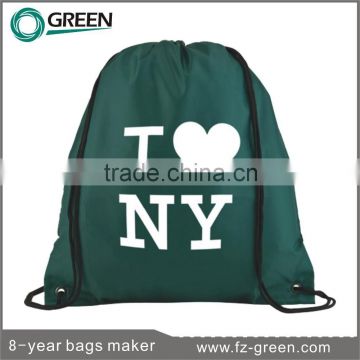 210T 2015 Cute Gift Drawstring backpack Bag