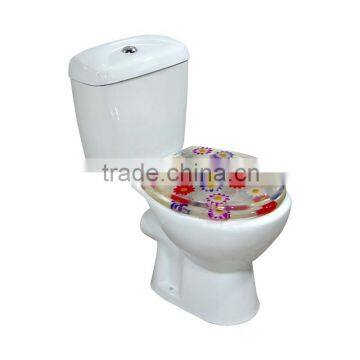 Elongated Made in China Polyresin Bathroom Sanitary Color wc Seat Cover photo-4