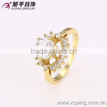 Xuping Jewelry 14 Fold Color Fashion Ring for Women