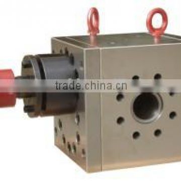 Extrusion melting pump melt gear pump for plastic extruder