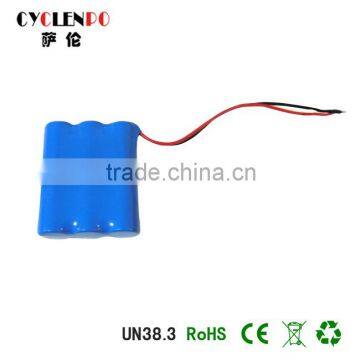 lifepo4 battery pack 18650 lithium ion battery 3.2v 4500mah with PCB from China