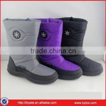 2015 good selling women snow flower snow boots