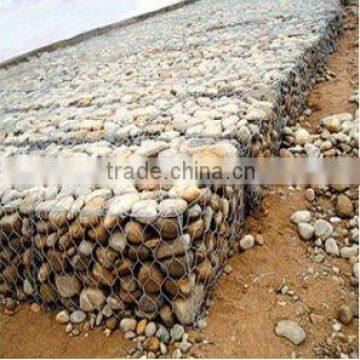 (factory)retaining walls stone baskets pvc/galvanized