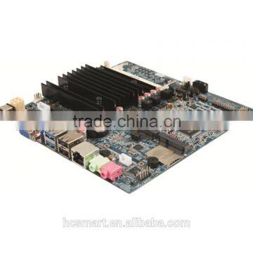 J1900 DC lvds VGA HD display fanless baytrail Kiosk industrial mini itx motherboard