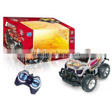 Boy's Gift Toy Hot Sale Racing Car 4 Function RC Monster Truck Racing Cars for Sale