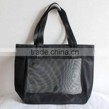 Promotional cheap mesh beach tote bag