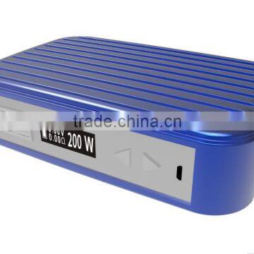 Free Sample 120w e Cig Kit Box Mod Free Shipping Temperature Control Vape Mod OEM ODM e Cigarette Manufacturer in Shenzhen China photo-3