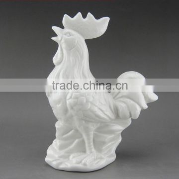 factory direct easter white ceramic rooster