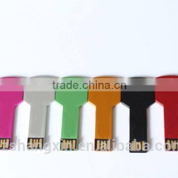 Metal key flash drive, key u disk