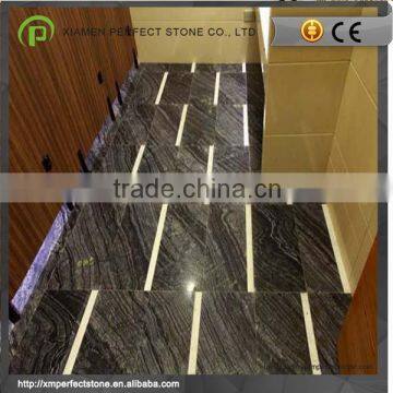 Black Zebra Marble Stone China For Bautifful Marble Staircase