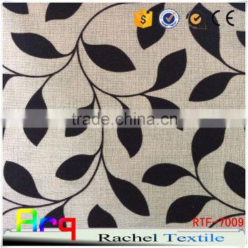 Middle East Style Linen Cotton Flocked Upholstery Fabric Used for Curtain Sofa Cushion Material photo-5