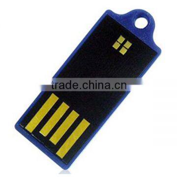 Store thinnest waterproof 64GB usb drive with key chain