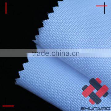 600D 84T polyester oxford fabric snow white bleached