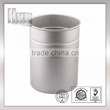 High tensile stainless steel lathe parting process